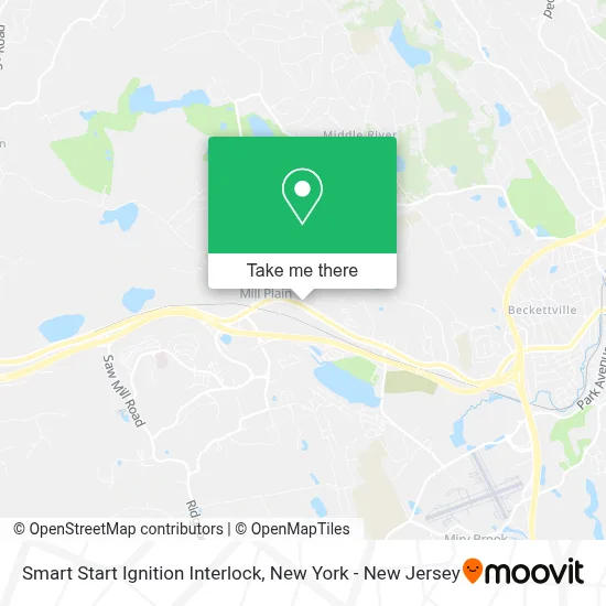 Smart Start Ignition Interlock map