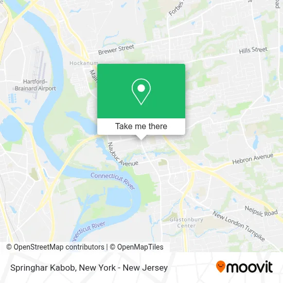 Springhar Kabob map