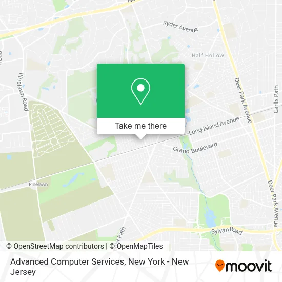 Advanced Computer Services map