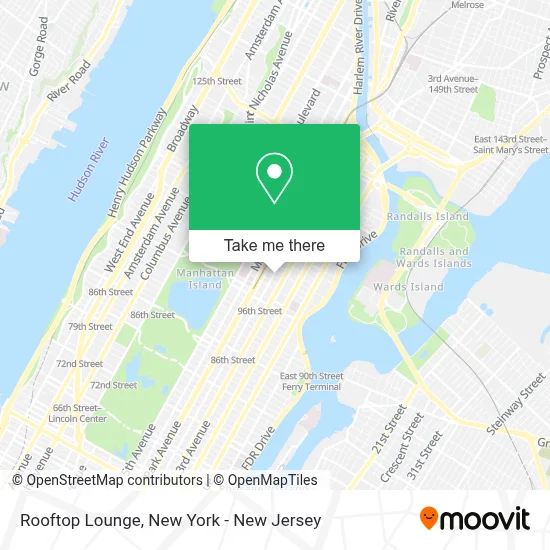 Rooftop Lounge map