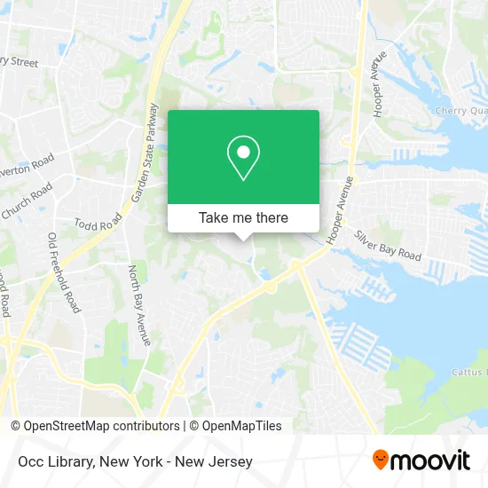 Occ Library map