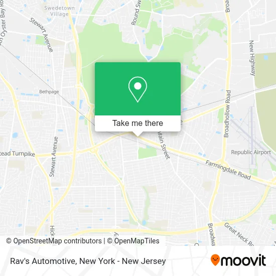 Rav's Automotive map