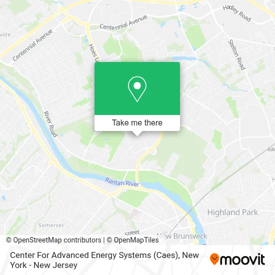 Center For Advanced Energy Systems (Caes) map