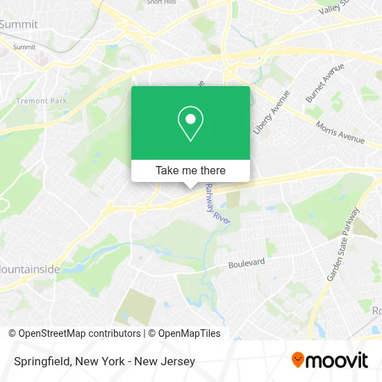 Springfield map
