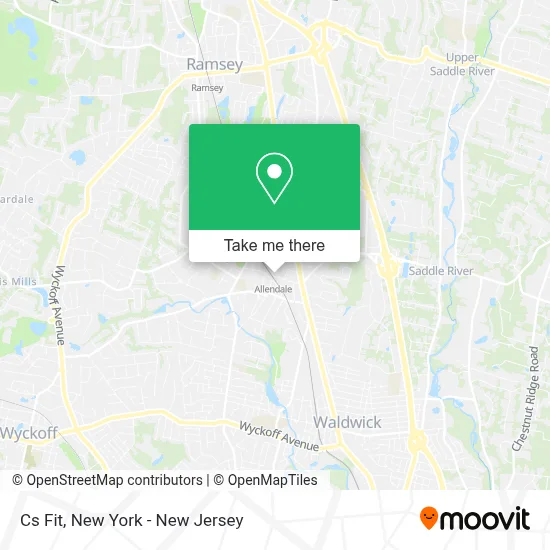 Cs Fit map