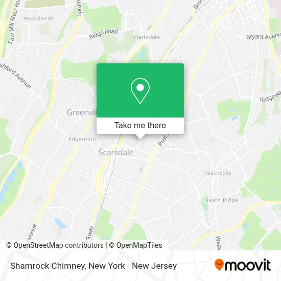 Shamrock Chimney map