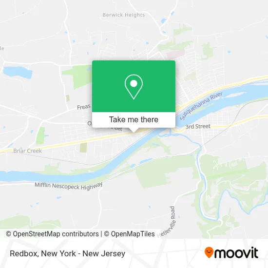 Redbox map