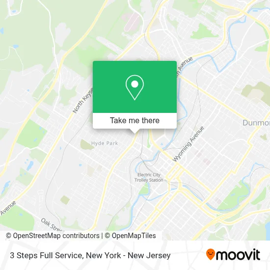 3 Steps Full Service map