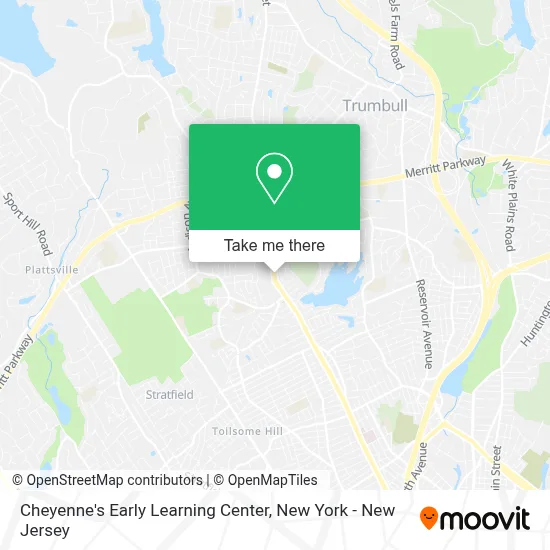 Cheyenne's Early Learning Center map