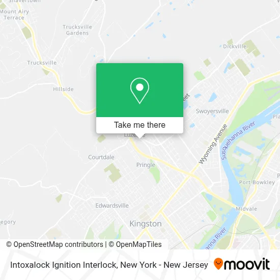 Intoxalock Ignition Interlock map