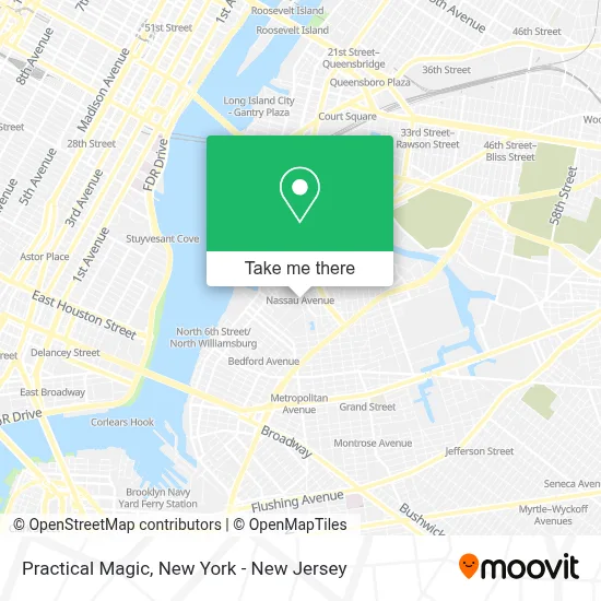 Practical Magic map