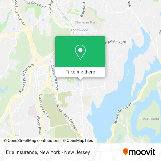 Erie Insurance map