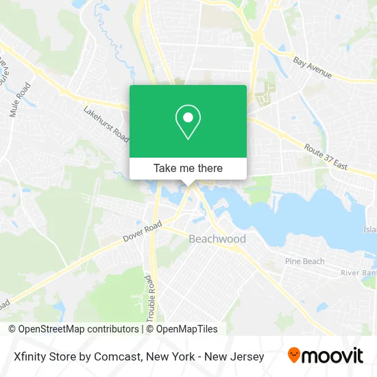 Xfinity Store by Comcast map