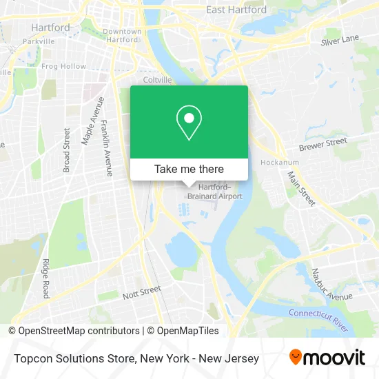 Topcon Solutions Store map