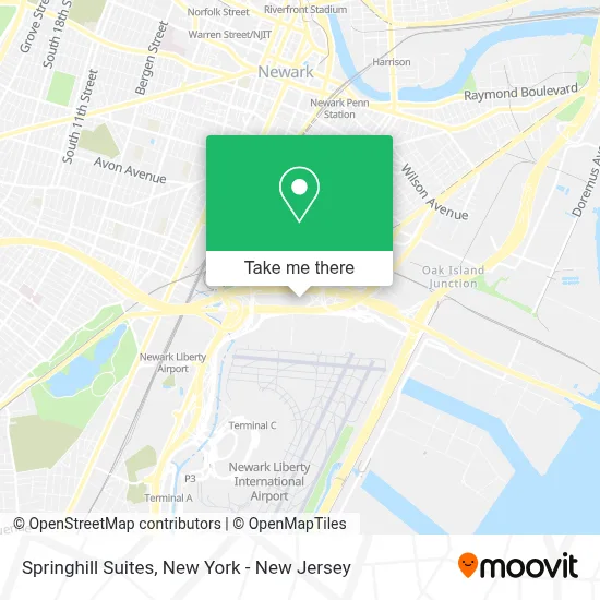 Springhill Suites map
