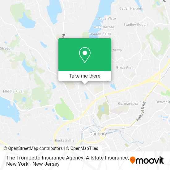 The Trombetta Insurance Agency: Allstate Insurance map