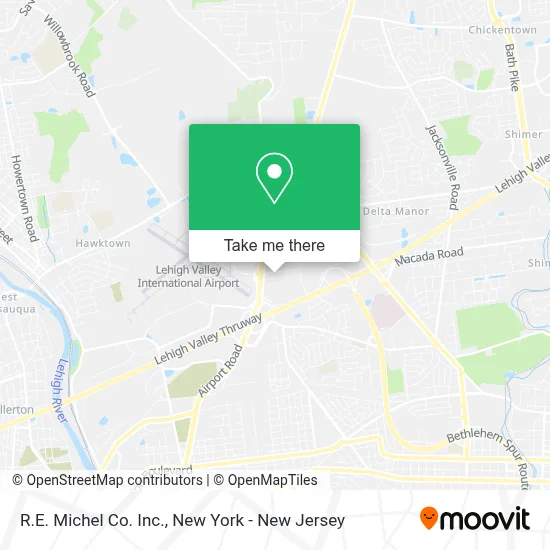 R.E. Michel Co. Inc. map