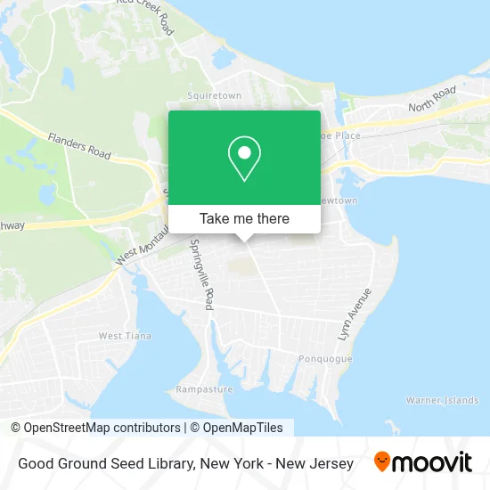 Good Ground Seed Library map