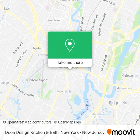 Deon Design Kitchen & Bath map