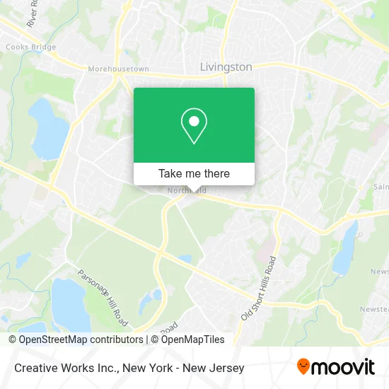 Creative Works Inc. map