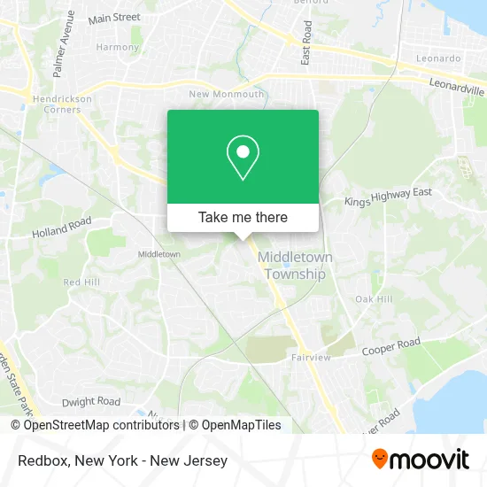 Redbox map