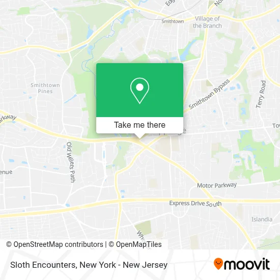 Sloth Encounters map