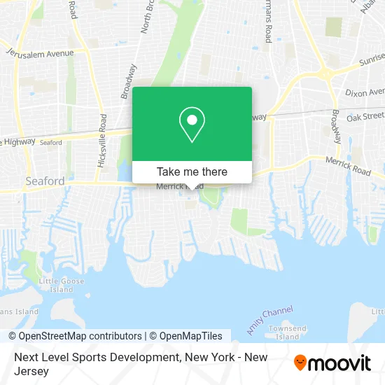 Next Level Sports Development map