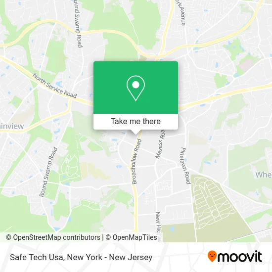 Safe Tech Usa map