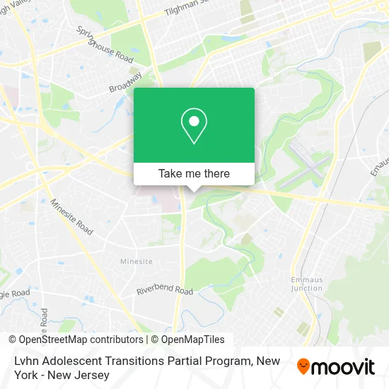 Lvhn Adolescent Transitions Partial Program map