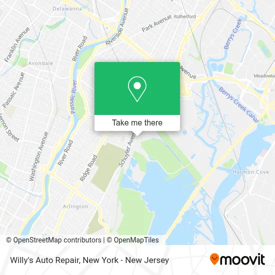 Willy's Auto Repair map