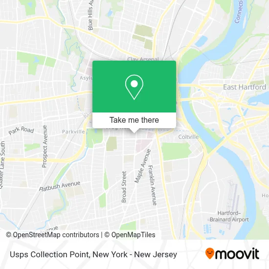 Usps Collection Point map