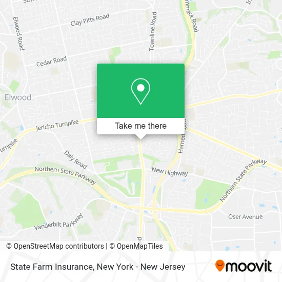 State Farm Insurance map