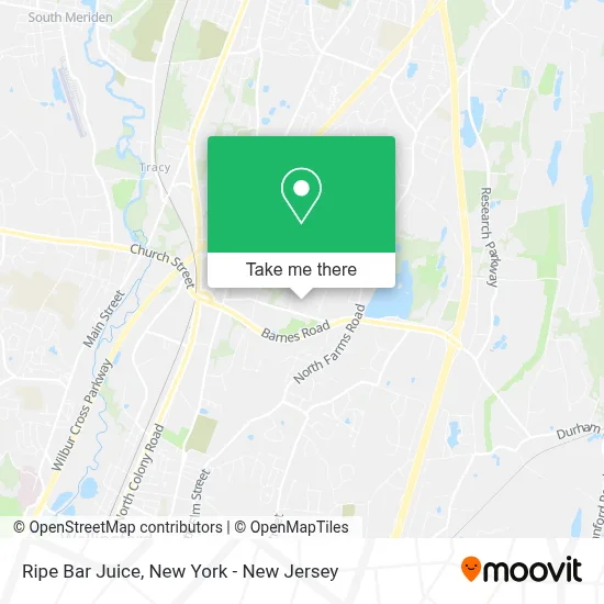 Ripe Bar Juice map