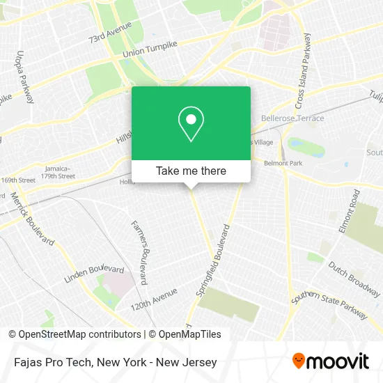 Fajas Pro Tech map