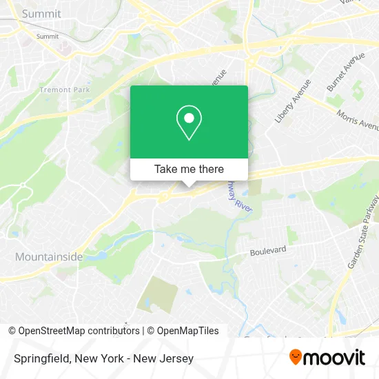 Springfield map