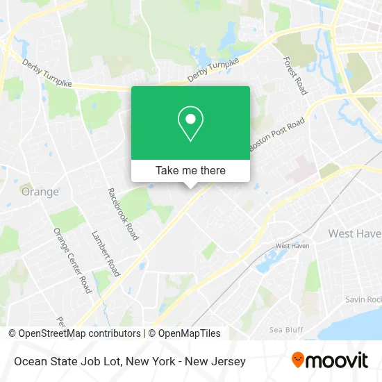 Ocean State Job Lot map