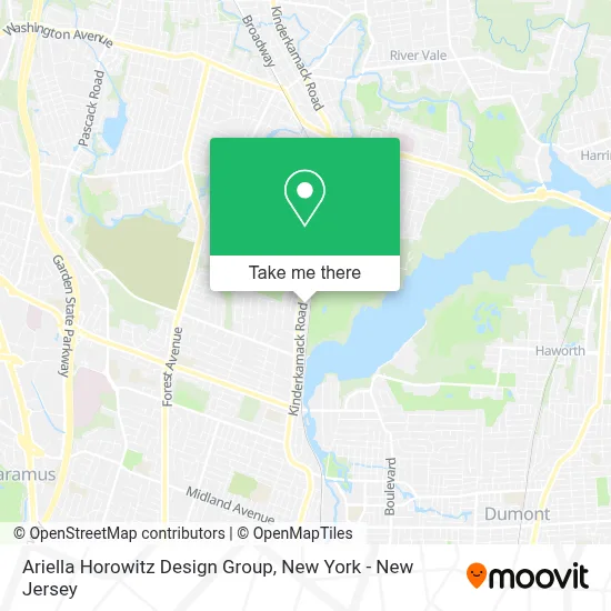 Ariella Horowitz Design Group map