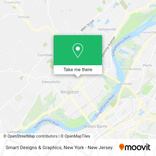Smart Designs & Graphics map
