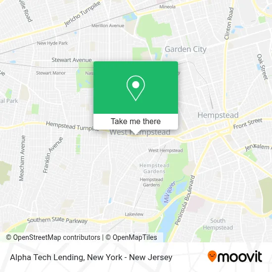 Alpha Tech Lending map