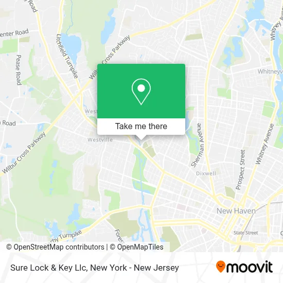 Sure Lock & Key Llc map