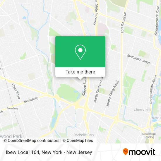 Ibew Local 164 map