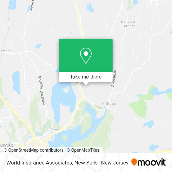 World Insurance Associates map
