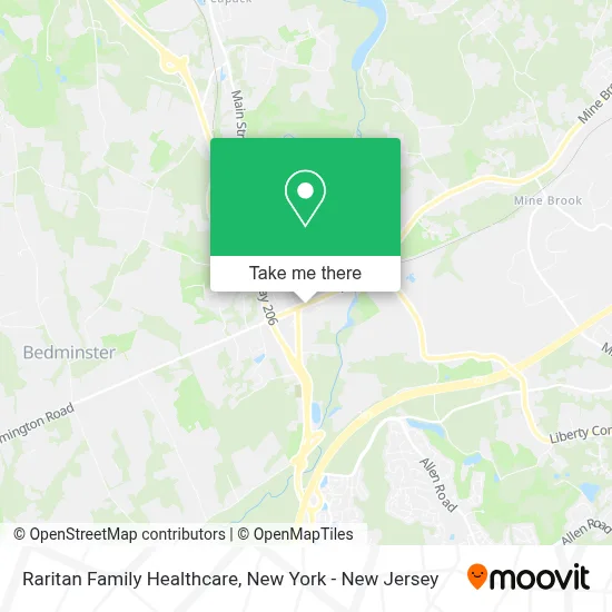 Raritan Family Healthcare map