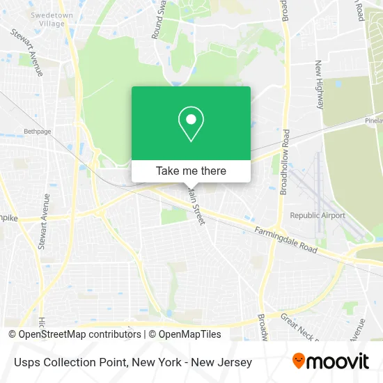Usps Collection Point map