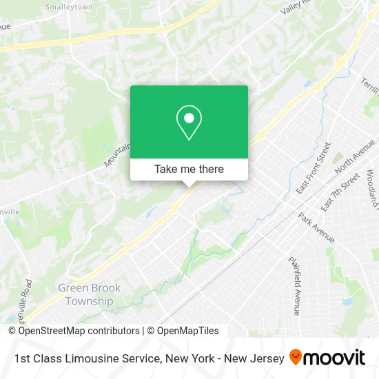 1st Class Limousine Service map