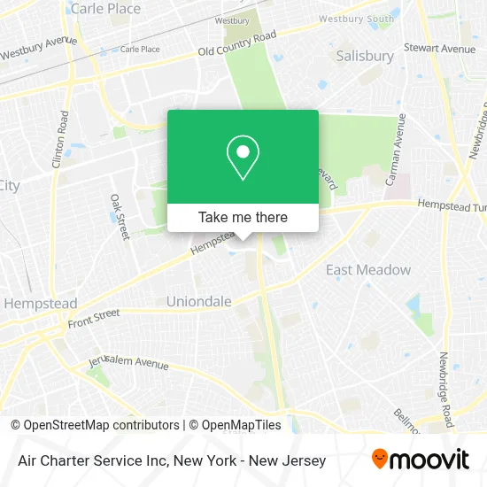 Air Charter Service Inc map