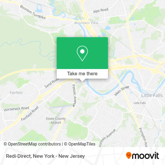 Redi-Direct map