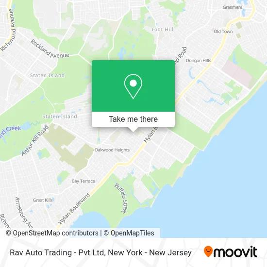 Rav Auto Trading - Pvt Ltd map