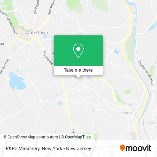 R&Re Masonery map