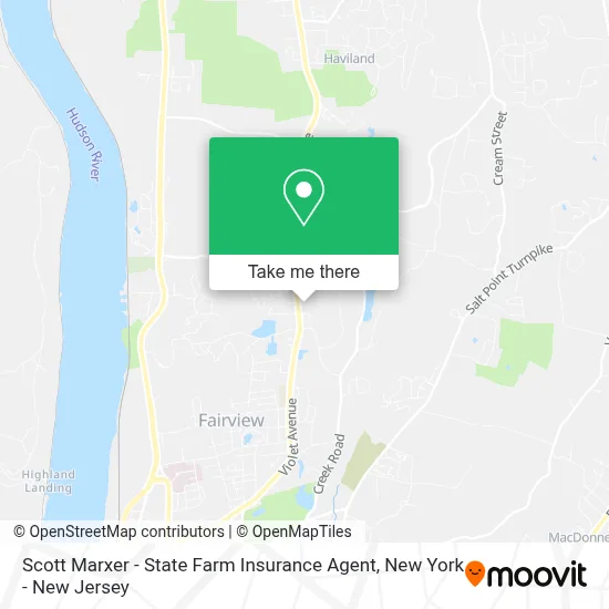 Scott Marxer - State Farm Insurance Agent map